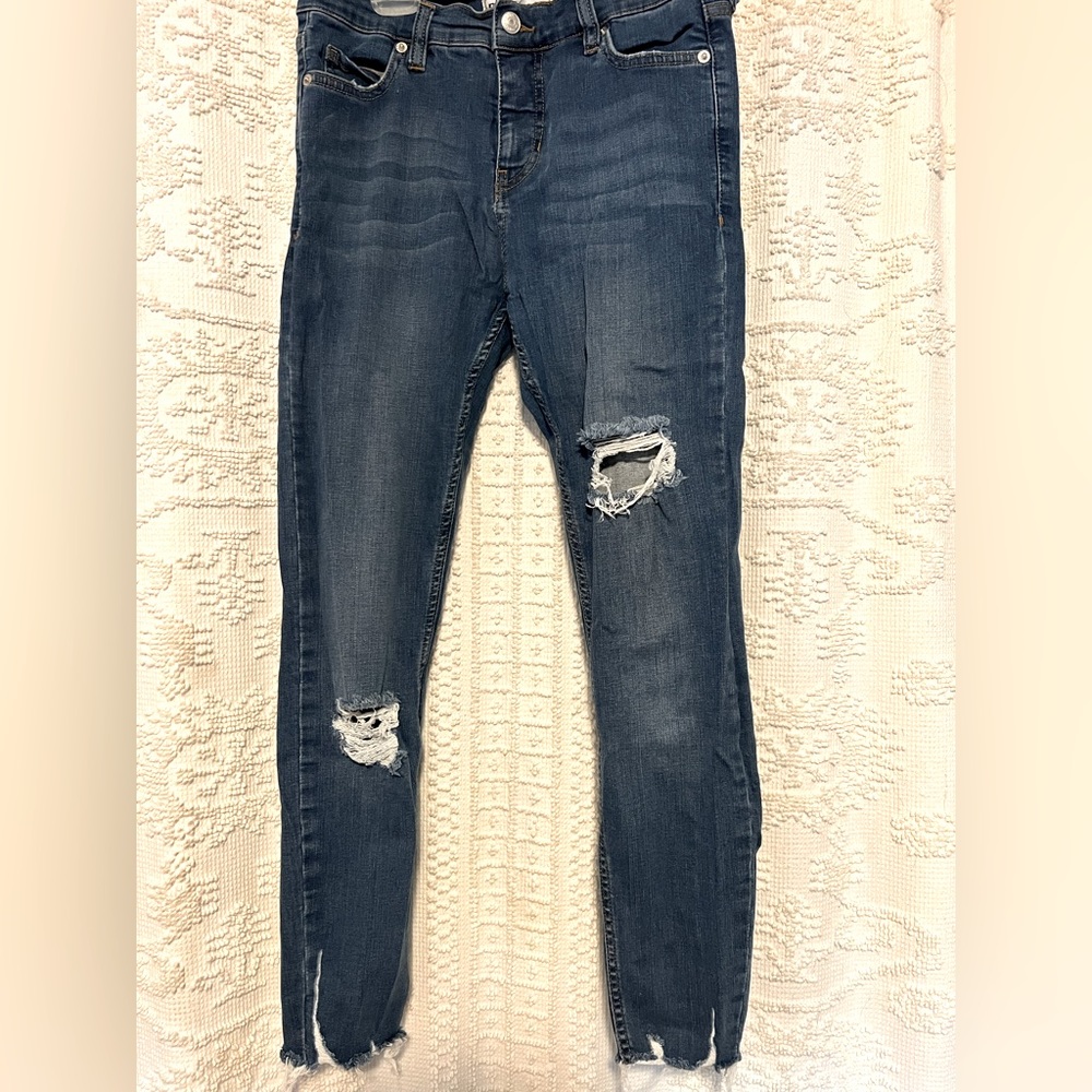 Free People Straight leg Jeans